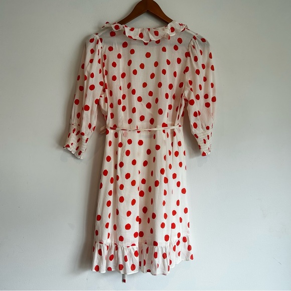 Rixo, Sumer spring dress, polka dot red and white. - Picture 2 of 7